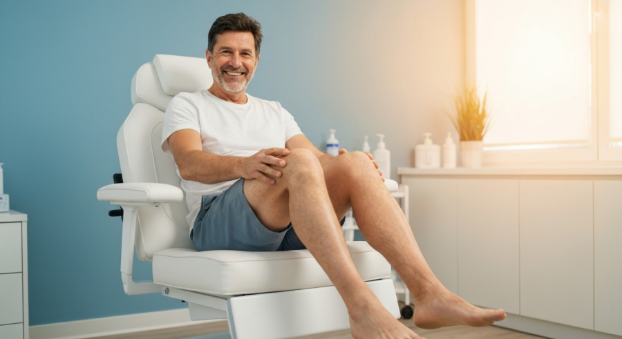 sklerotherapie: effektive behandlung von besenreisern